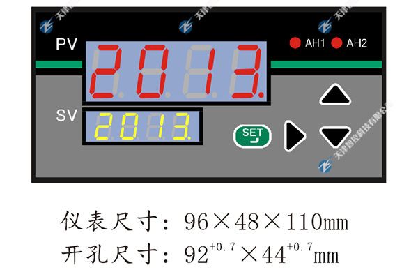 ZKS-D423/ZKS-S423系列双回路显示控制仪